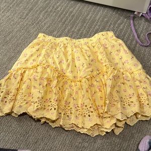 Aeropostale skirt preppy cute lace floral